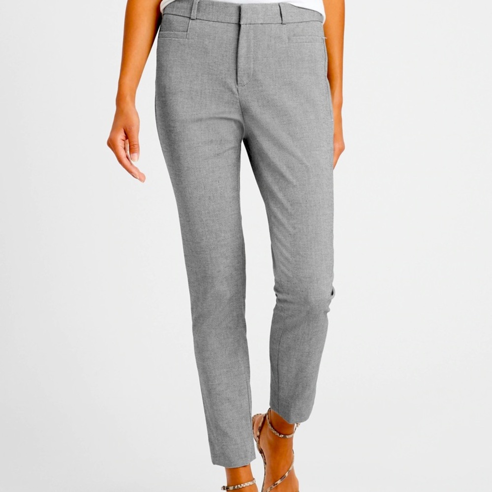 COPY - Women’s dark grey mid rise slacks